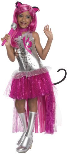 Fantasia Monster High Catty Noir Infantil Luxo Fantasia Monster High Catty Noir Infantil Luxo