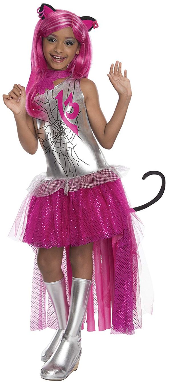 Fantasia Monster High Catty Noir Infantil Luxo Fantasia Monster High Catty Noir Infantil Luxo