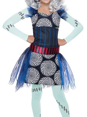 Fantasia Monster High Frankie Stein Infantil Chic
