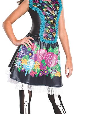 Fantasia Monster High Skelita Calaveras Infantil