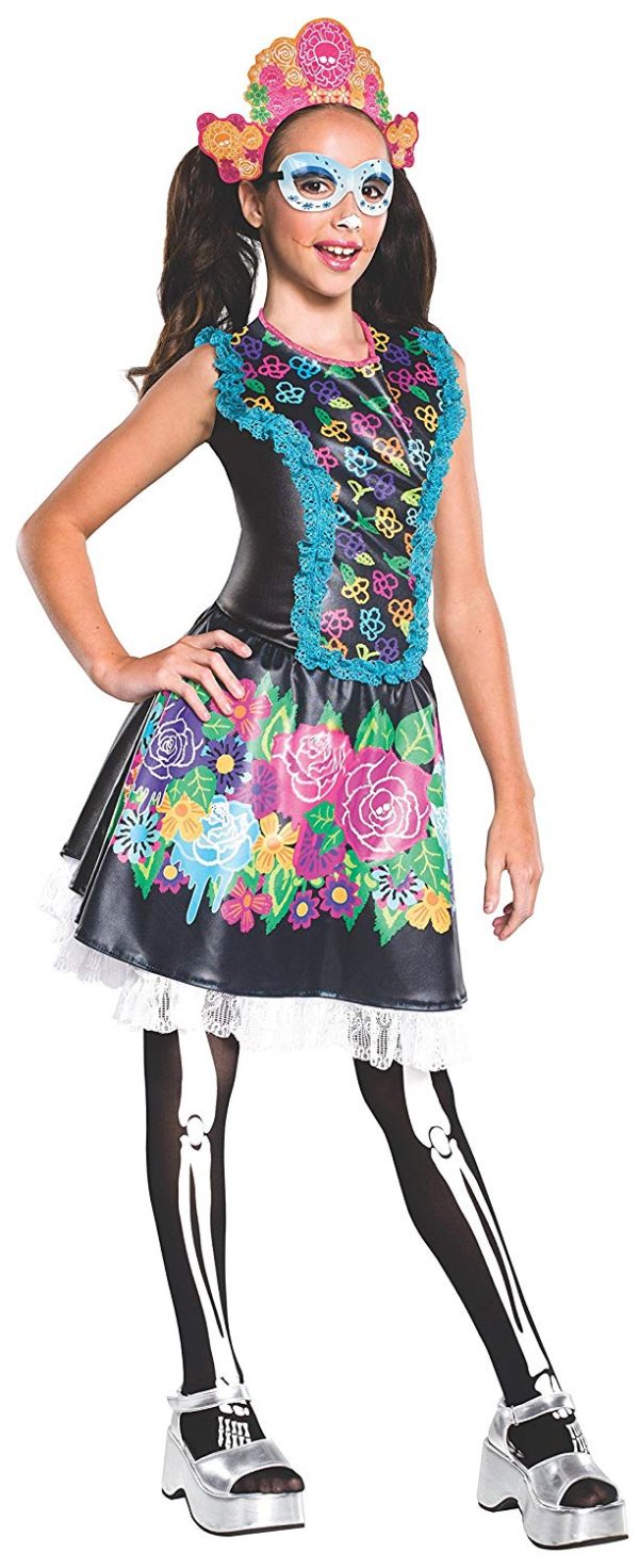 Fantasia Monster High Skelita Calaveras Infantil Fantasia Monster High Skelita Calaveras Infantil