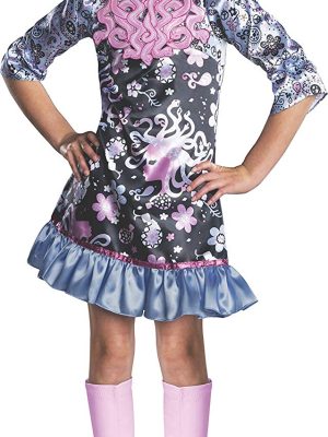 Fantasia Monster High  Viperine Gorgon Infantil Luxo