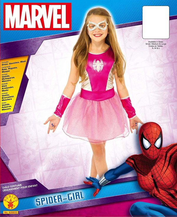 Fantasia Mulher Aranha Infantil Rosa Infantil Fantasia Mulher Aranha Infantil Rosa Infantil