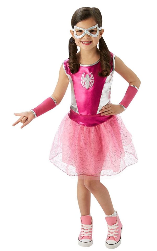 Fantasia Mulher Aranha Infantil Rosa Infantil Fantasia Mulher Aranha Infantil Rosa Infantil