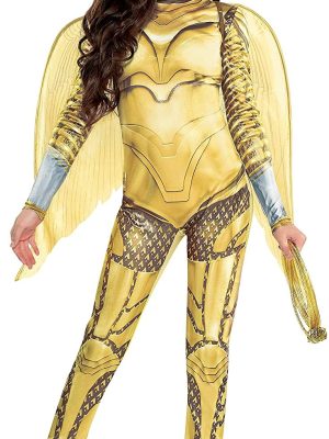 Fantasia Mulher Maravilha 1984 Armadura Dourada Infantil