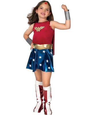 Fantasia Mulher Maravilha Infantil Saia Fantasia Mulher Maravilha Infantil Saia