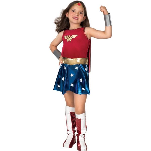 Fantasia Mulher Maravilha Infantil Saia Fantasia Mulher Maravilha Infantil Saia