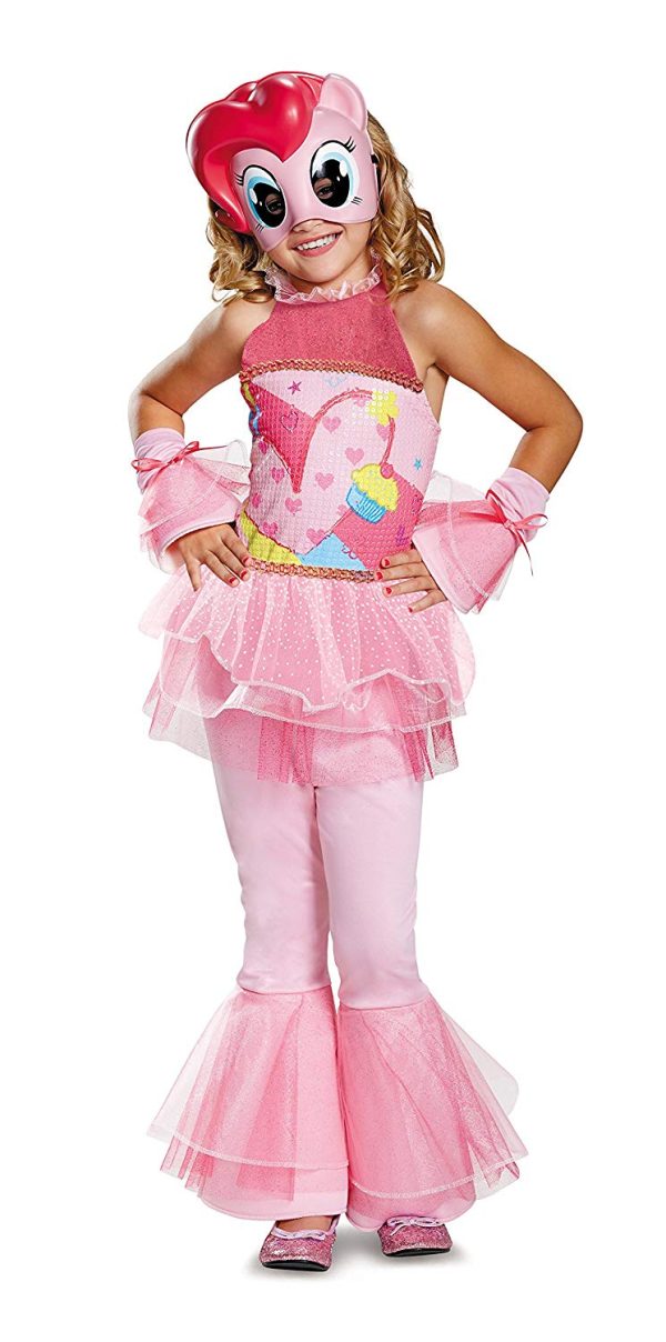 Fantasia My Little Pony Pink Pie Infantil Alegre Fantasia My Little Pony Pink Pie Infantil Alegre