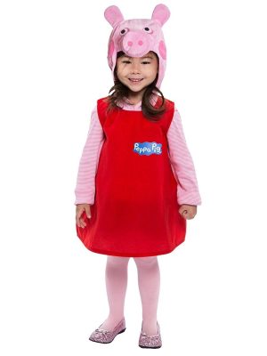 Fantasia Pepa a Porquinha Infantil Luxo Fantasia Pepa a Porquinha Infantil Luxo