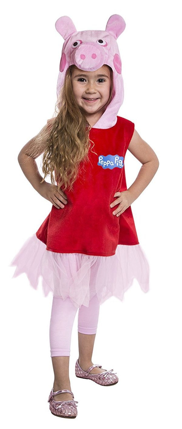 Fantasia Pepa a Porquinha Vestido Bailarina Infantil Luxo