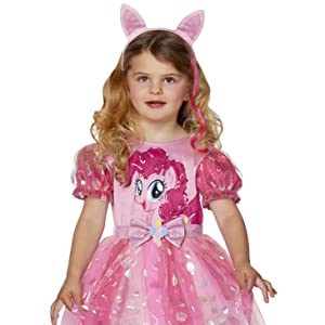 Fantasia Pink Pie My Little Pony Infantil Clássica Luxo Fantasia Pink Pie My Little Pony Infantil Clássica Luxo