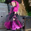 Fantasia Pirata Pink Infantil