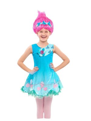 Fantasia Poppy Trolls Infantil