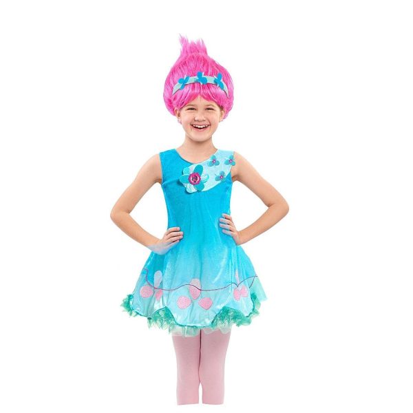Fantasia Poppy Trolls Infantil Fantasia Poppy Trolls Infantil