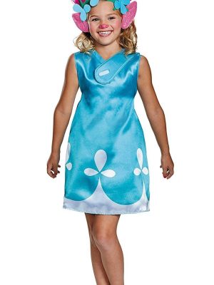 Fantasia Poppy Trolls Infantil Luxo