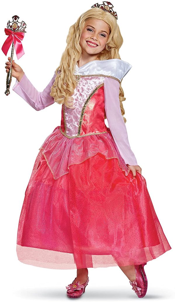 Fantasia Princesa Aurora Infantil A Bela Adormecida Prestige Fantasia Princesa Aurora Infantil A Bela Adormecida Prestige