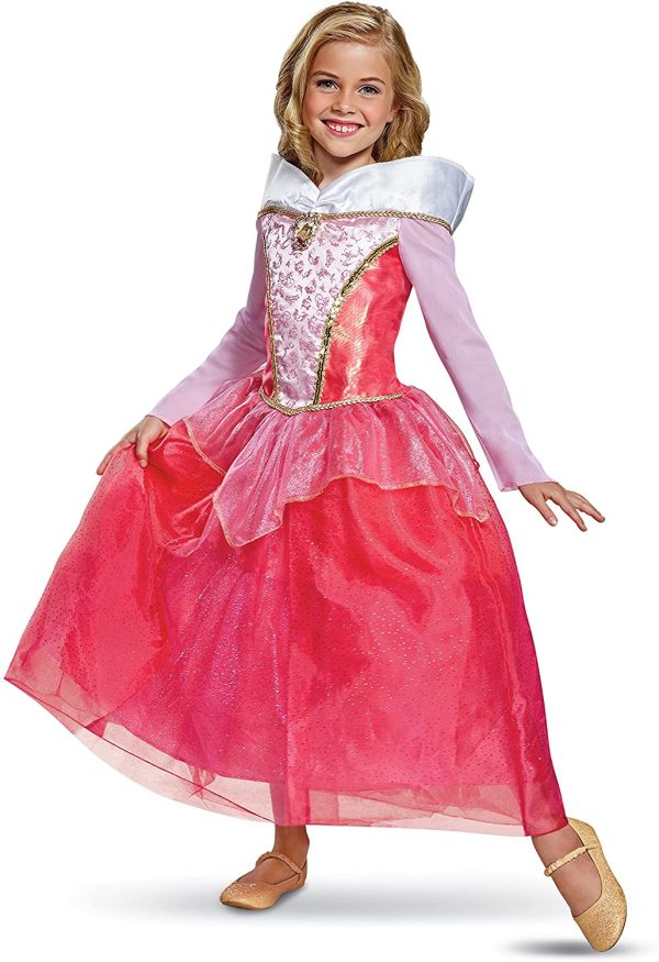 Fantasia Princesa Aurora Infantil A Bela Adormecida Prestige Fantasia Princesa Aurora Infantil A Bela Adormecida Prestige