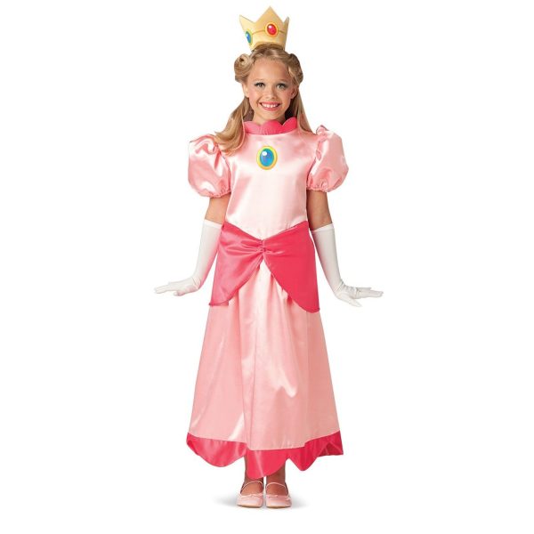 Fantasia Princesa Peach Infantil Fantasia Princesa Peach Infantil