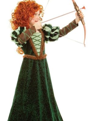 Fantasia Princesa Valente Merida Infantil