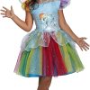 Fantasia Rainbow Dash My Little Pony Infantil Luxo Clássica
