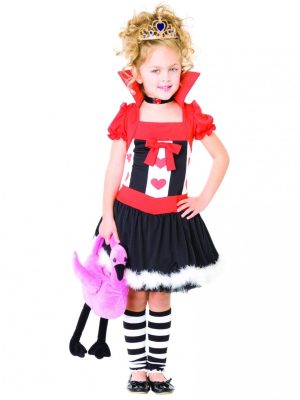 Fantasia Rainha de Copas Infantil Luxo