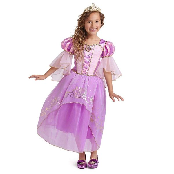 Fantasia Rapunzel Enrolados Disney Infantil Elite Fantasia Rapunzel Enrolados Disney Infantil Elite