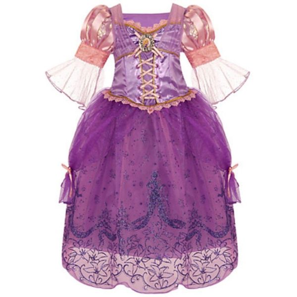 Fantasia Rapunzel Enrolados Disney Infantil Luxo Fantasia Rapunzel Enrolados Disney Infantil Luxo
