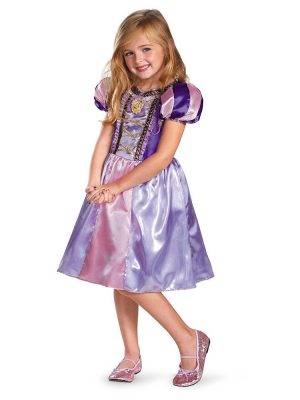 Fantasia Rapunzel Infantil Enrolados