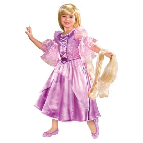 Fantasia Rapunzel Infantil Luxo