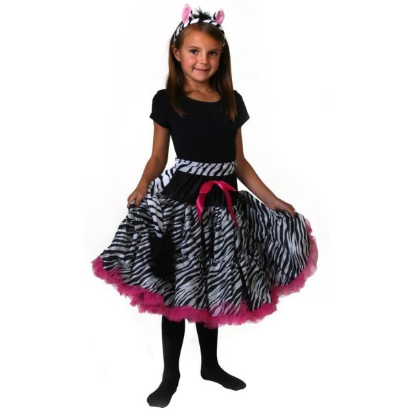 Fantasia Saia Tutu de Ballet Zebra e Rosa Fantasia Saia Tutu de Ballet Zebra e Rosa