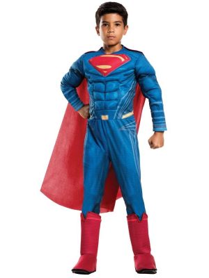 Fantasia Super Homem A Origem da Justiça Infantil Luxo