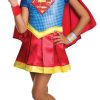 Fantasia SuperGirl Super Garota DC Infantil Luxo