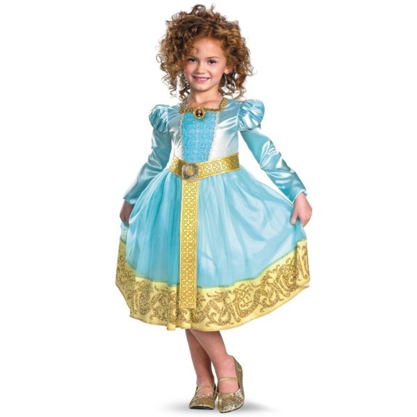 Fantasia Valente Princesa Merida Infantil Clássica Luxo Fantasia Valente Princesa Merida Infantil Clássica Luxo