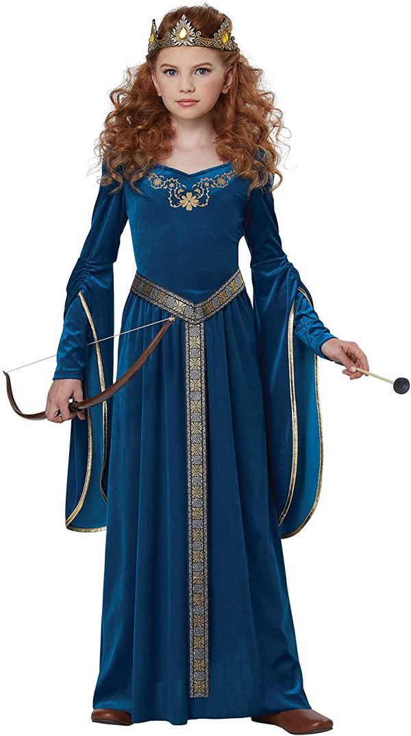 Fantasia Vestido Princesa Medieval Luxo Infantil Fantasia Vestido Princesa Medieval Luxo Infantil