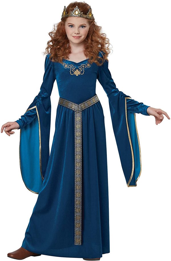 Fantasia Vestido Princesa Medieval Luxo Infantil Fantasia Vestido Princesa Medieval Luxo Infantil
