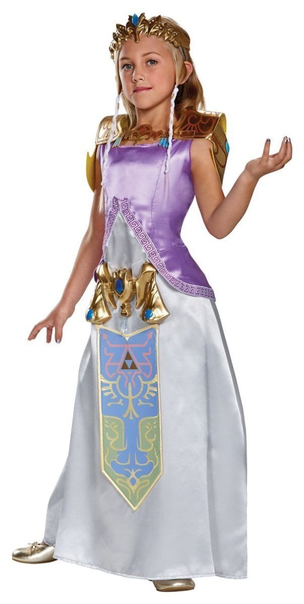Fantasia Zelda Lenda da Zelda Sopro da Natureza Infantil Luxo Fantasia Zelda Lenda da Zelda Sopro da Natureza Infantil Luxo