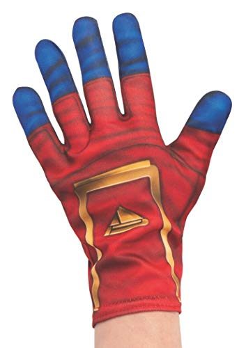 Luva Capitã Marvel Adulto Luxo Luva Capitã Marvel Adulto Luxo