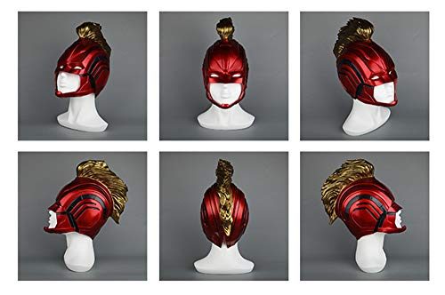 Máscara Capitã Marvel Adulto Elite Máscara Capitã Marvel Adulto Elite