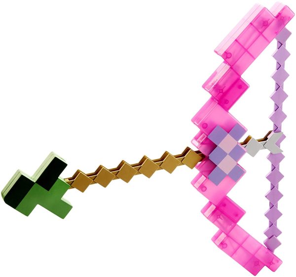 Mattel Minecraft Arco e Flecha Rosa