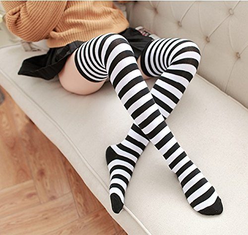 Meia Calça Listrada Lilás Infantil Meia Calça Listrada Lilás Infantil