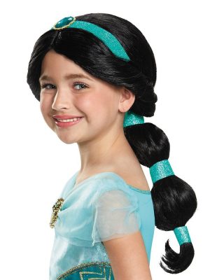 Peruca da Jasmine Infantil Luxo Clássica