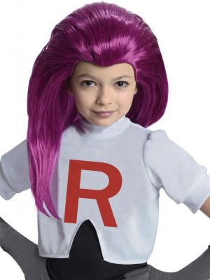 Peruca do Pokemon Jessie Infantil Peruca do Pokemon Jessie Infantil