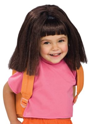 Peruca Infantil Dora a Exploradora Peruca Infantil Dora a Exploradora