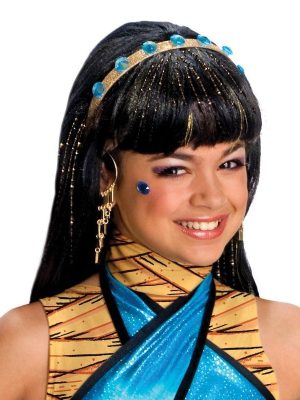 Peruca Infantil Monster High Cleo de Nile Peruca Infantil Monster High Cleo de Nile