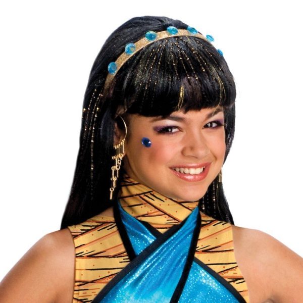 Peruca Infantil Monster High Cleo de Nile Peruca Infantil Monster High Cleo de Nile