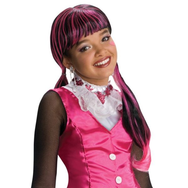 Peruca Infantil Monster High Draculaura Peruca Infantil Monster High Draculaura