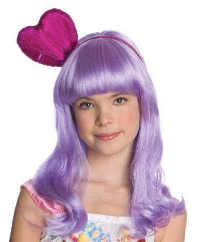 Peruca Katy Perry Infantil Lilás Peruca Katy Perry Infantil Lilás