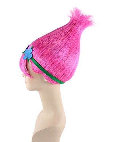 Peruca Princesa Poppy Luxo Infantil Peruca Princesa Poppy Luxo Adulto