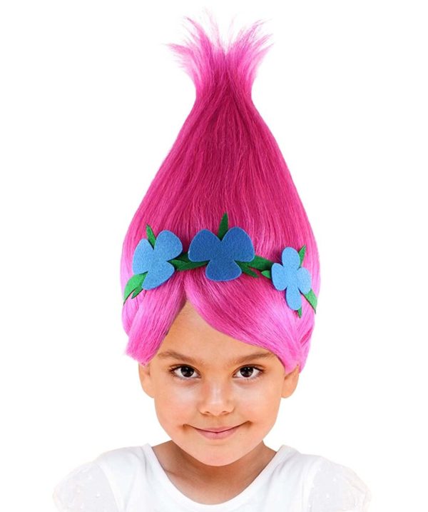 Peruca Princesa Poppy Luxo Infantil Peruca Princesa Poppy Luxo Infantil