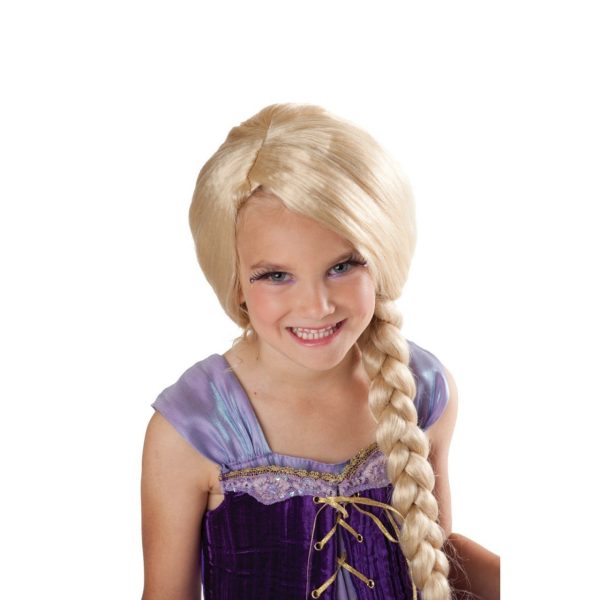 Peruca Trançada Disney Rapunzel Enrolados Peruca Trançada Disney Rapunzel Enrolados